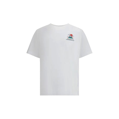 Casablanca White Cotton T-Shirt