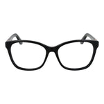 Guess Black Women Glasses Frame, full-rim acetate, square style, 53-15-140 dimensions, includes branded case, spring hinge, stylish eyewear.