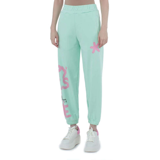 Comme Des Fuckdown Green Cotton Jeans & Pant