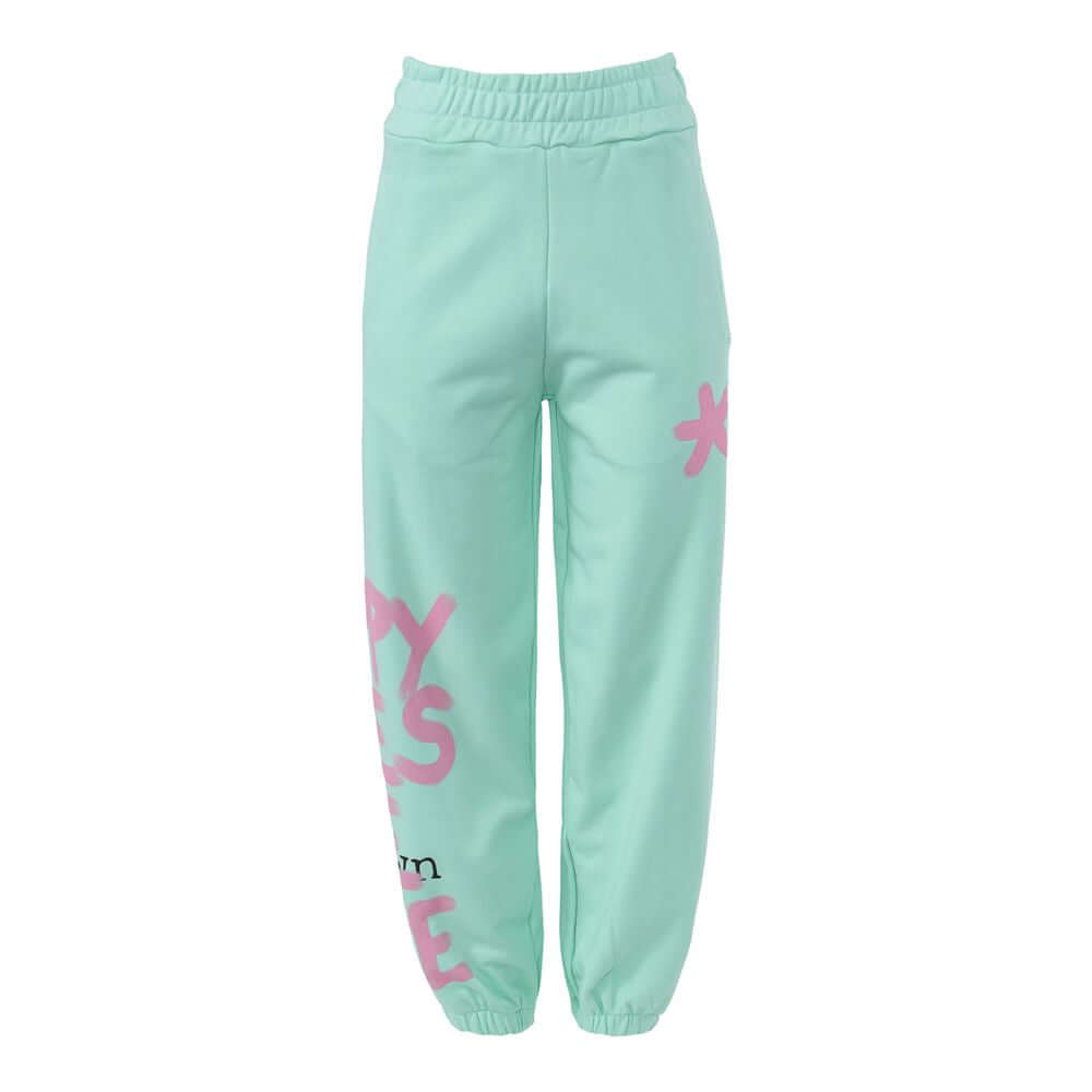 Comme Des Fuckdown Green Cotton Jeans & Pant