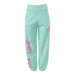 Comme Des Fuckdown Green Cotton Jeans & Pant
