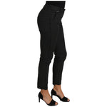 Dolce & Gabbana Black Dress Polka Dot Cropped Straight Pants PAN61092-38