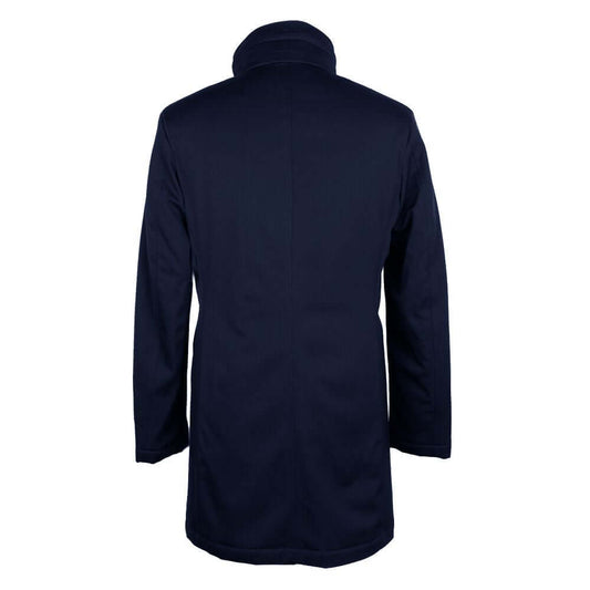 Made in Italy Blue Wool Jacket