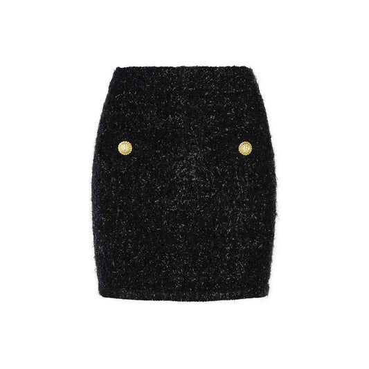Balmain Tweed Mini Skirt