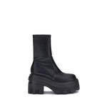 Casadei Faux leather Ankle Boots CA-2Q178Z070NLAABR9000NEROICONIC-EU36/US6