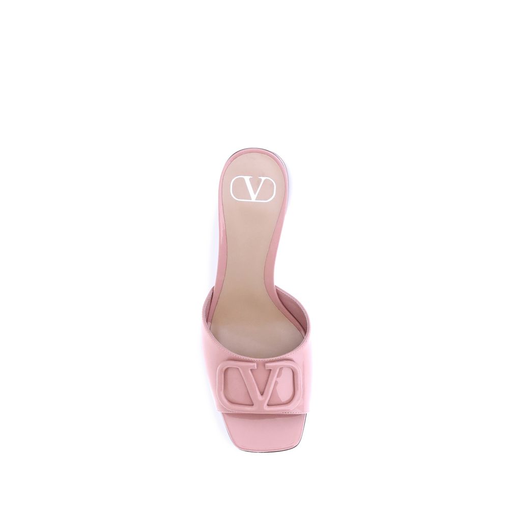 Valentino Garavani Multicolor Calf Leather Bos Taurus Sandals