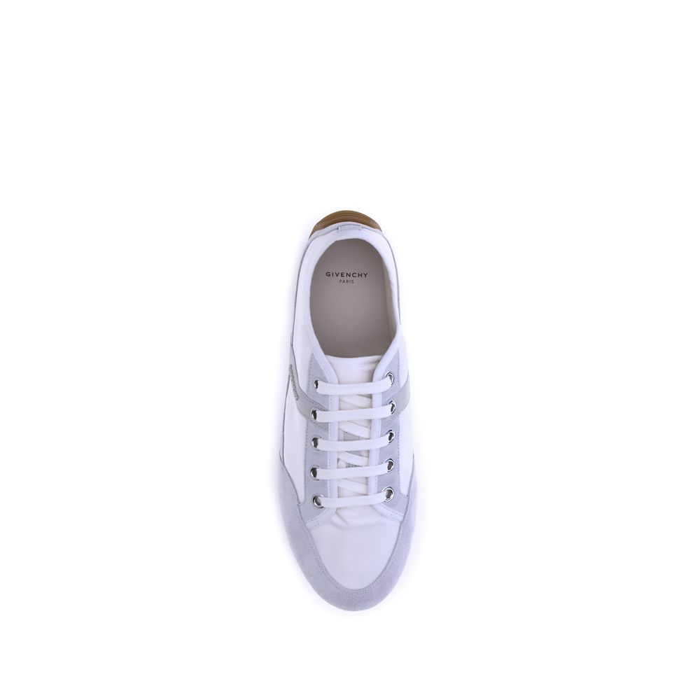 Givenchy White Rubber Low Top Sneakers