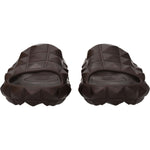 Valentino Garavani Brown Cotton Slippers Sandals VA-8547244179721-EU40/US7