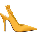 The Attico Orange Satin High Heel Pumps TH-8547287171337-EU37/US7