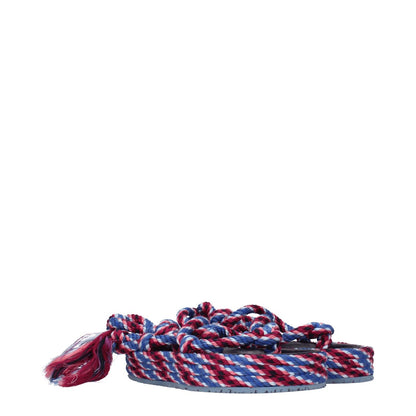Isabel Marant Blue Fabric Sandals