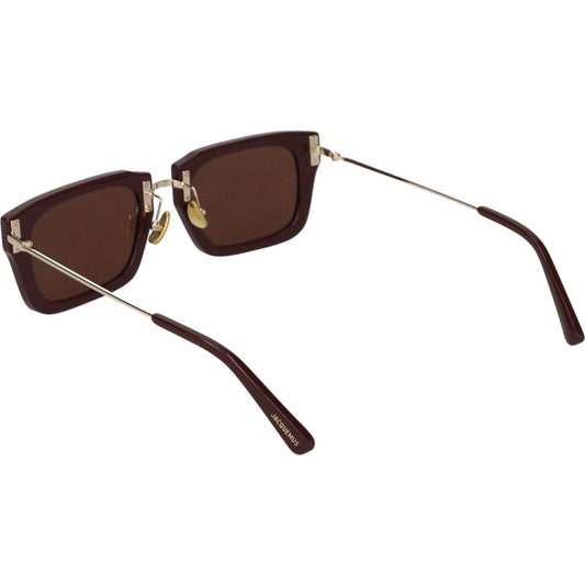 Jacquemus Brown Acetate Sunglasses JA8547396485385BT