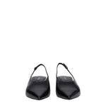 Givenchy Black Leather Mid Heel Pumps