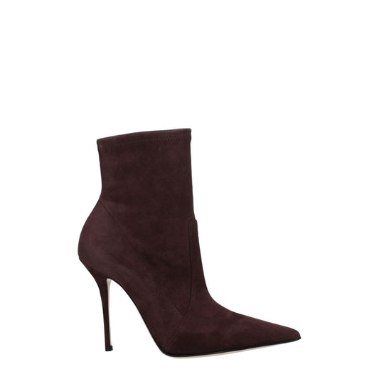 Casadei Brown Leather Ankle Boots CA-8547443638537-EU36/US6