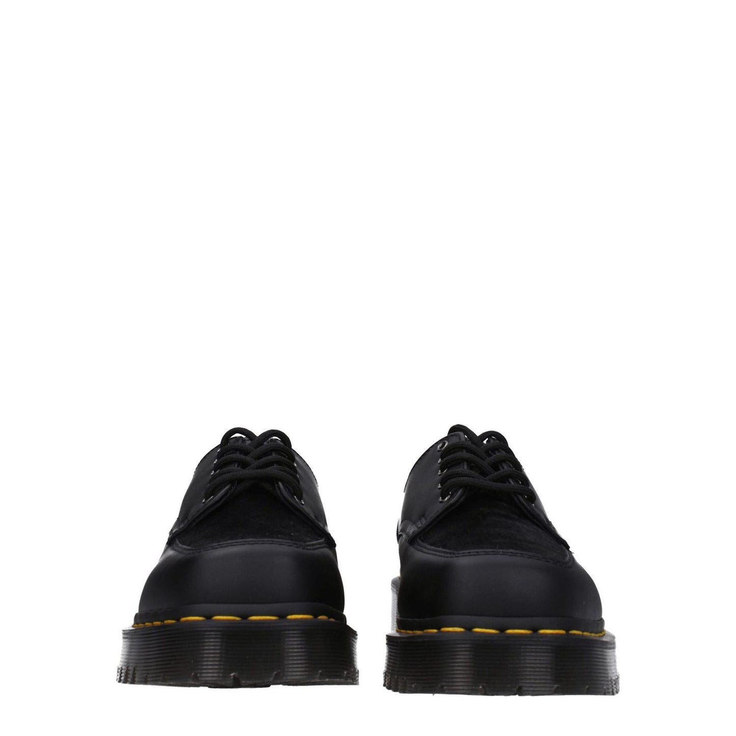 Dr. Martens Black Leather Oxfords And Derbies