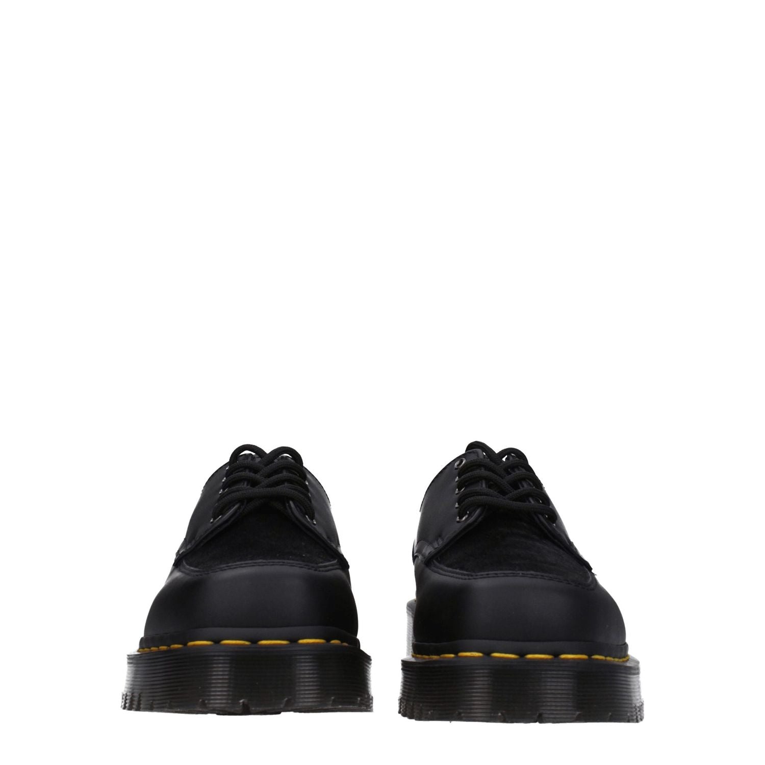 Dr. Martens Black Leather Oxfords And Derbies