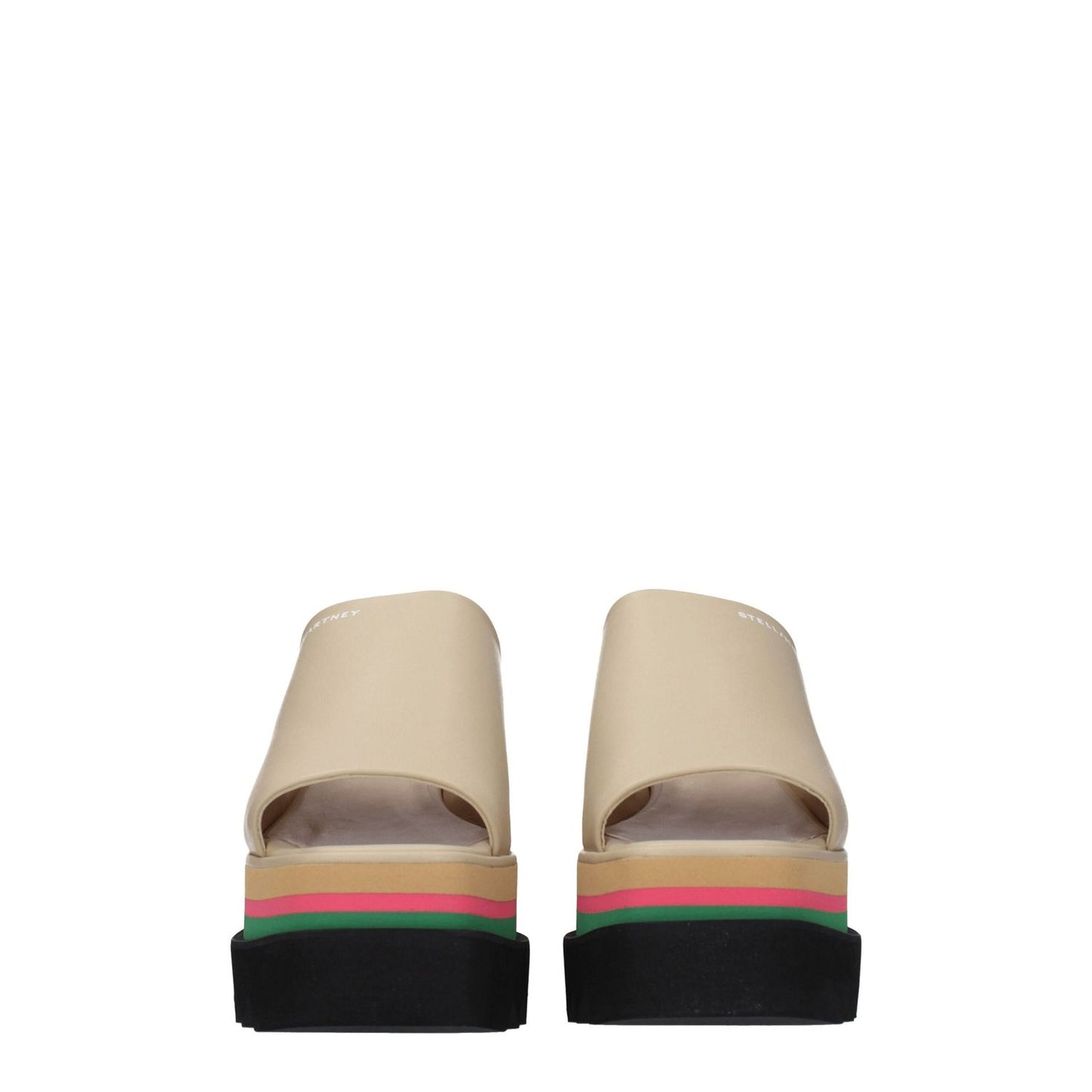 Stella McCartney Beige Leather Slippers