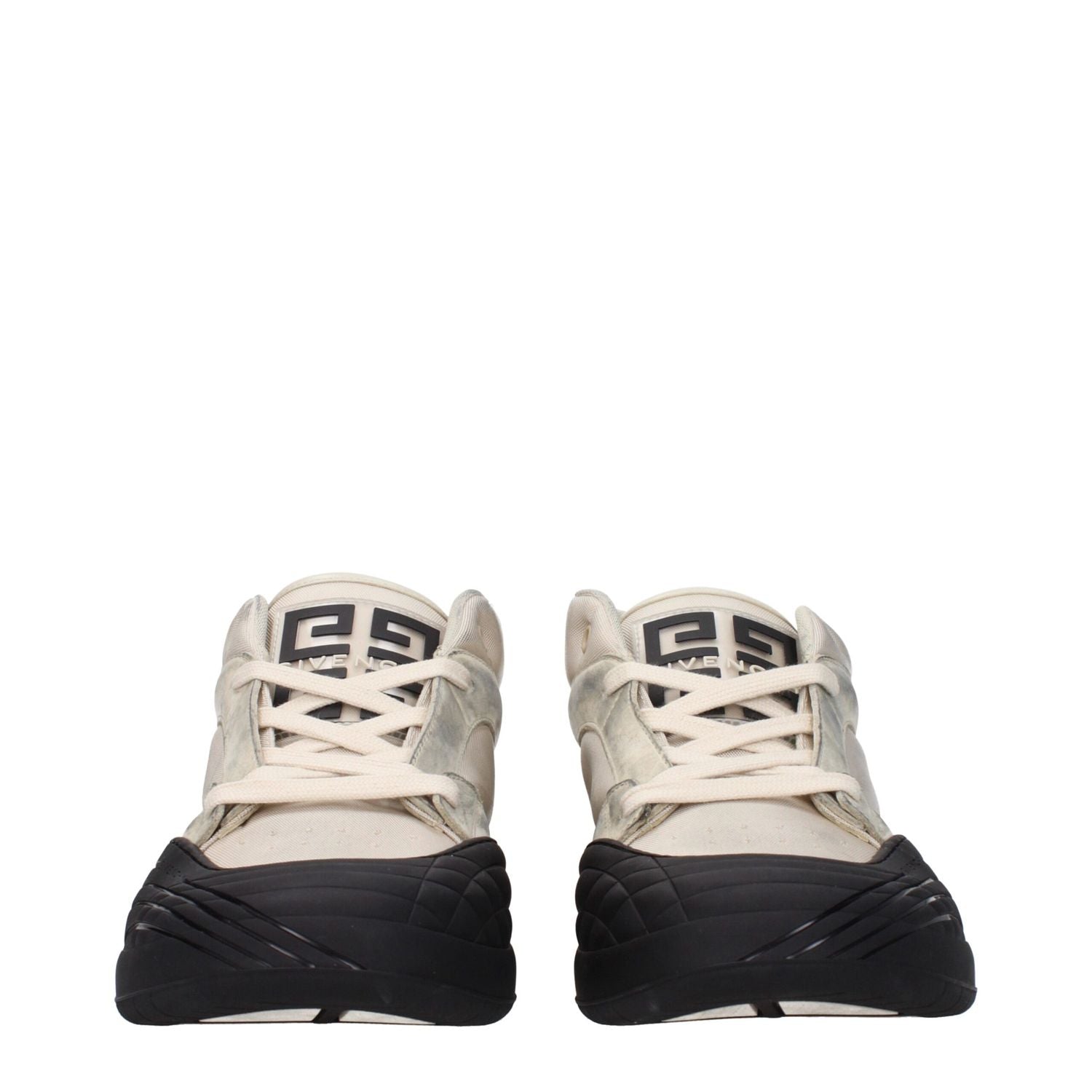 Givenchy Beige Fabric Chunky Sneakers