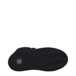 Max Mara Black Fabric Lace-Up Boots