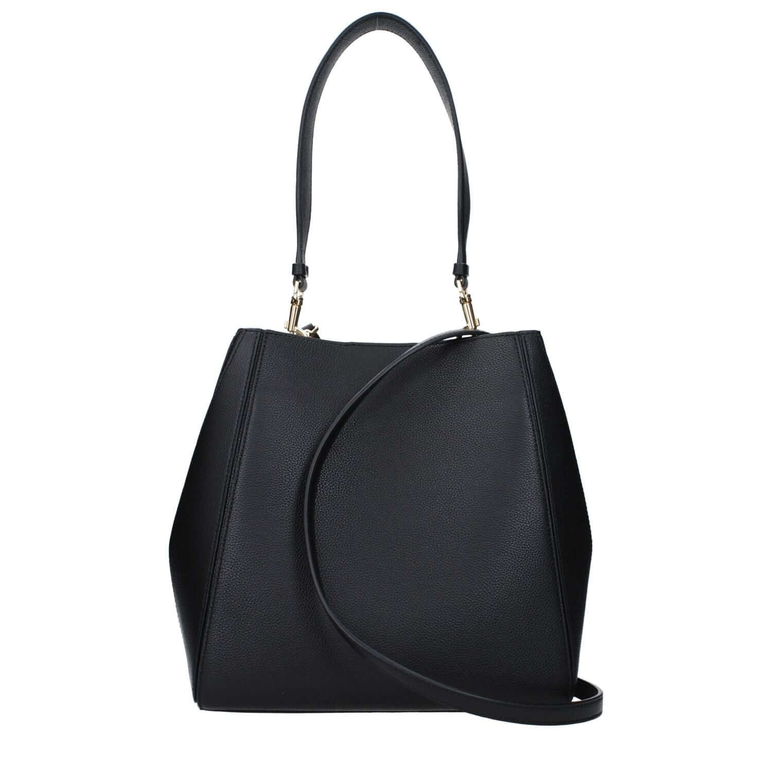 Tory Burch Black Leather Shoulder Bag