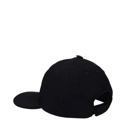 Stella McCartney Black Cotton Cap (Baseball Hat)