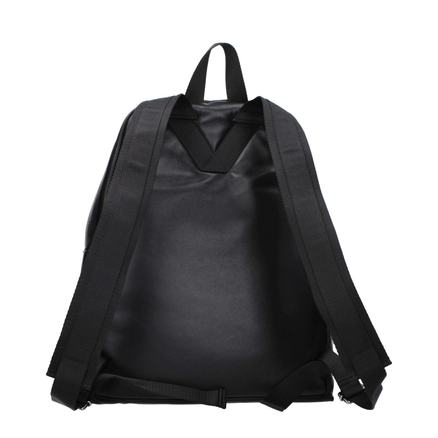 Front view with bag zipped and handles upright.