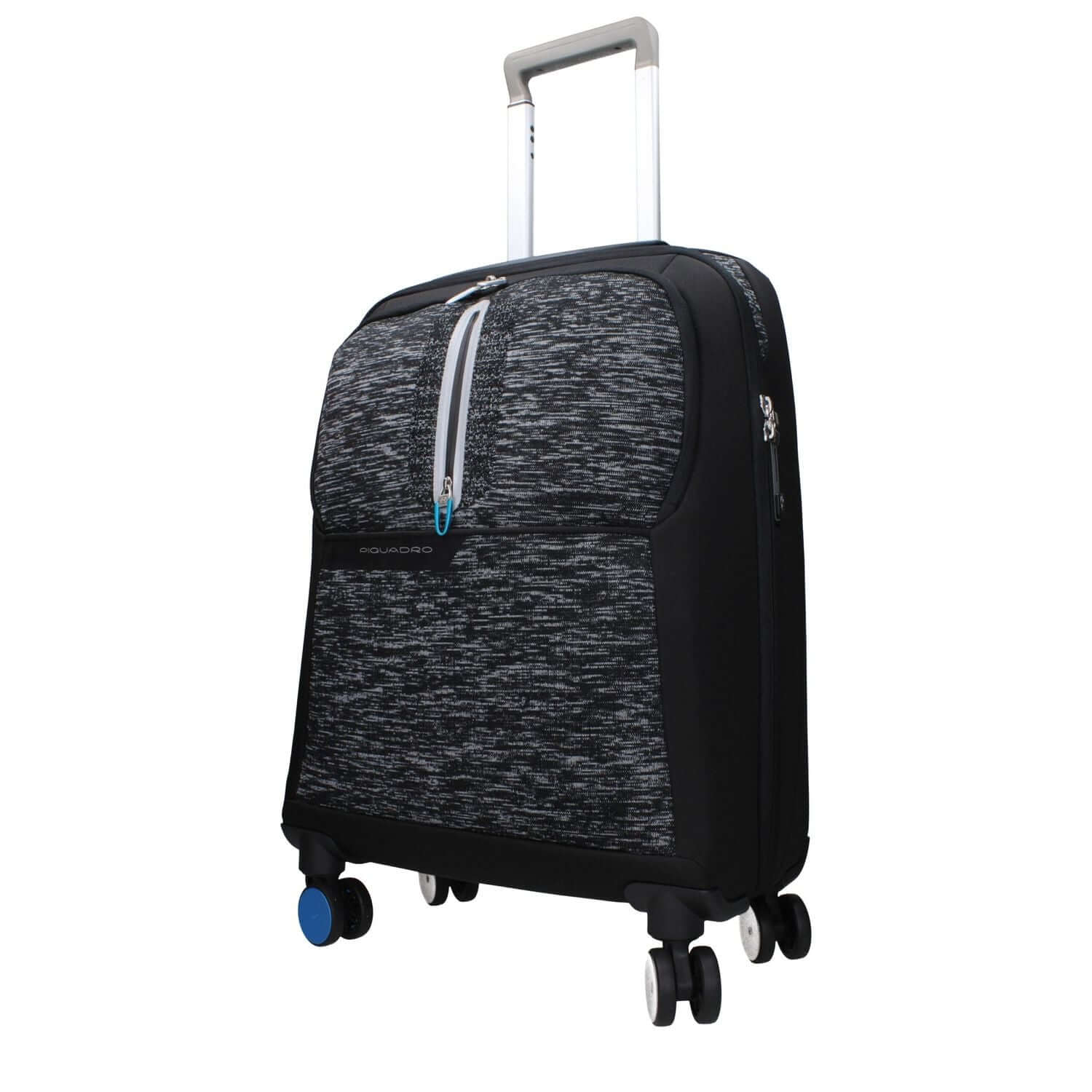 Piquadro Black Fabric Luggage And Travel