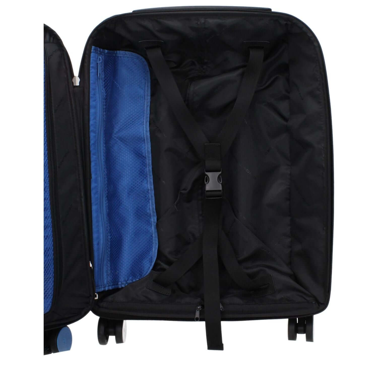 Piquadro Black Fabric Luggage And Travel