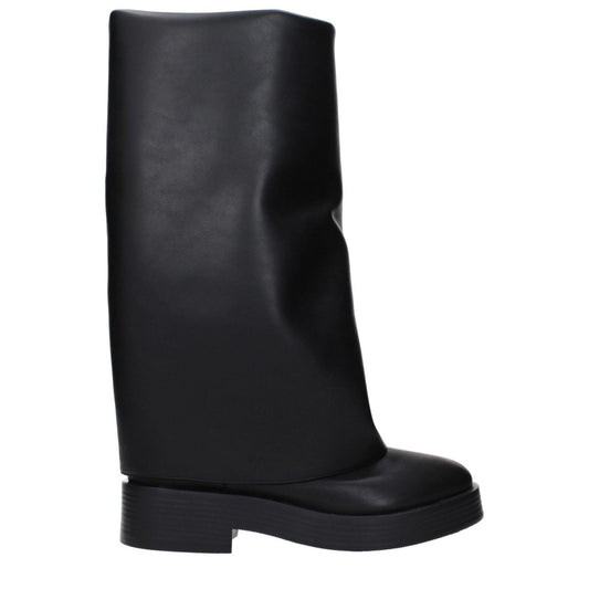 Casadei Black Leather Boots CA-15063744577801-EU36/US6