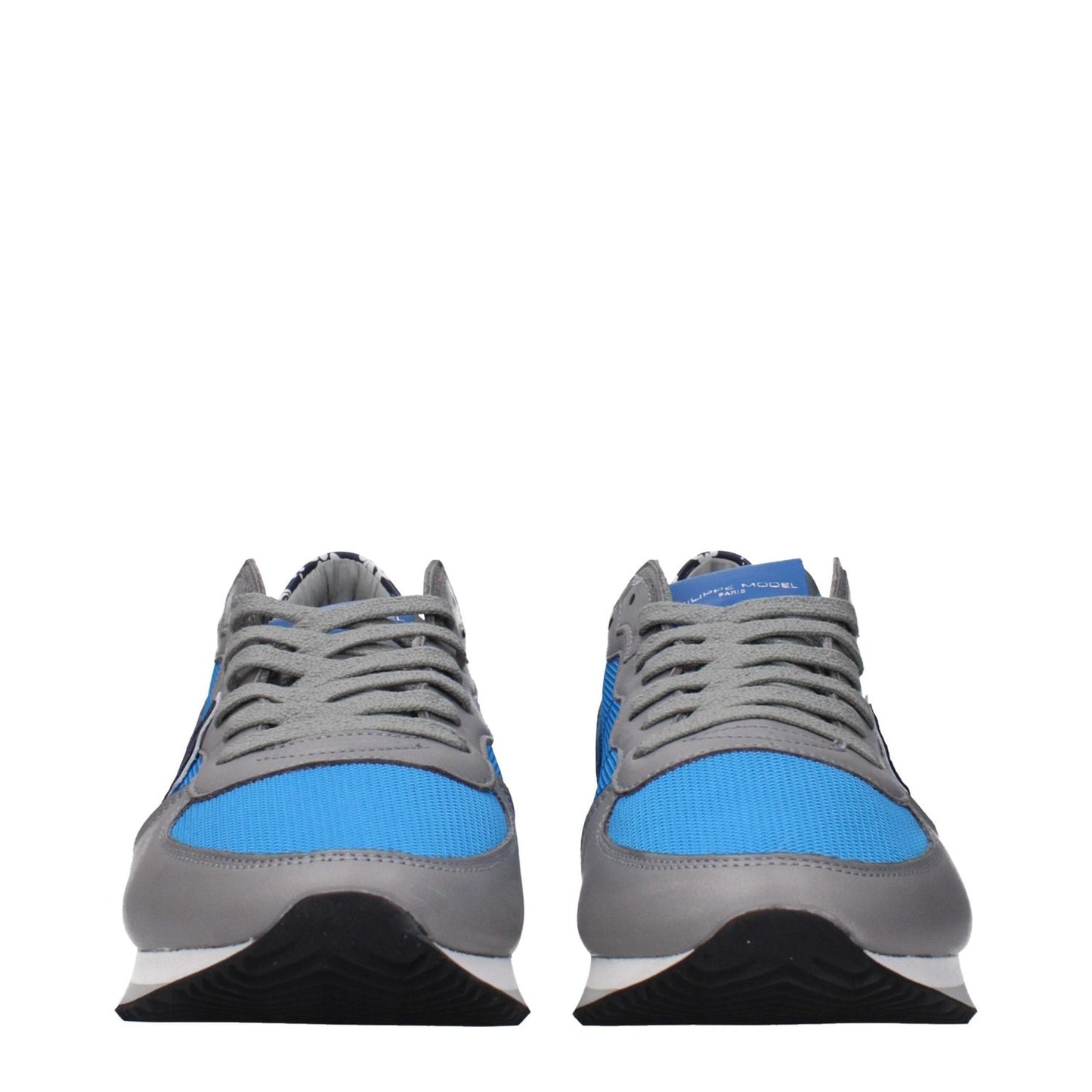 Philippe Model Blue Fabric Low Tops PH-15084983025929-EU42/US9