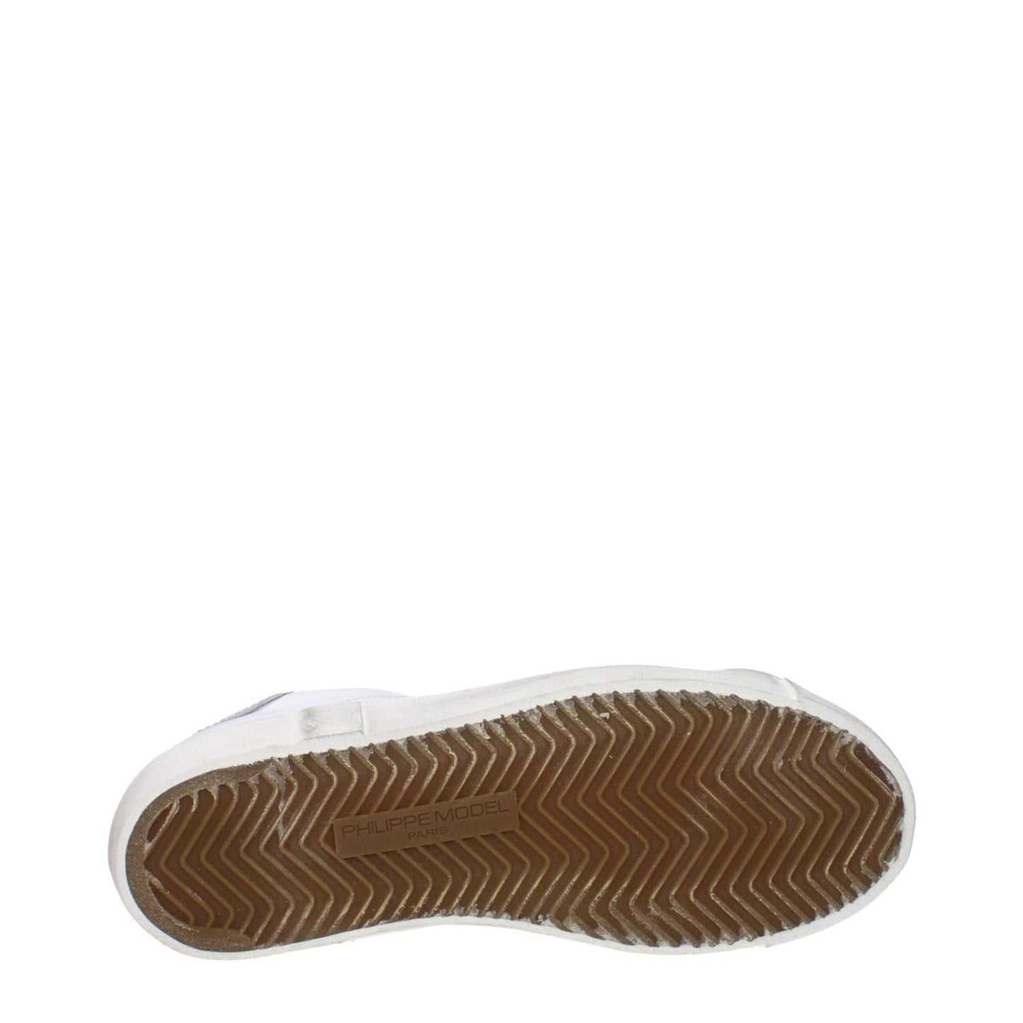 Philippe Model White Leather Low Tops