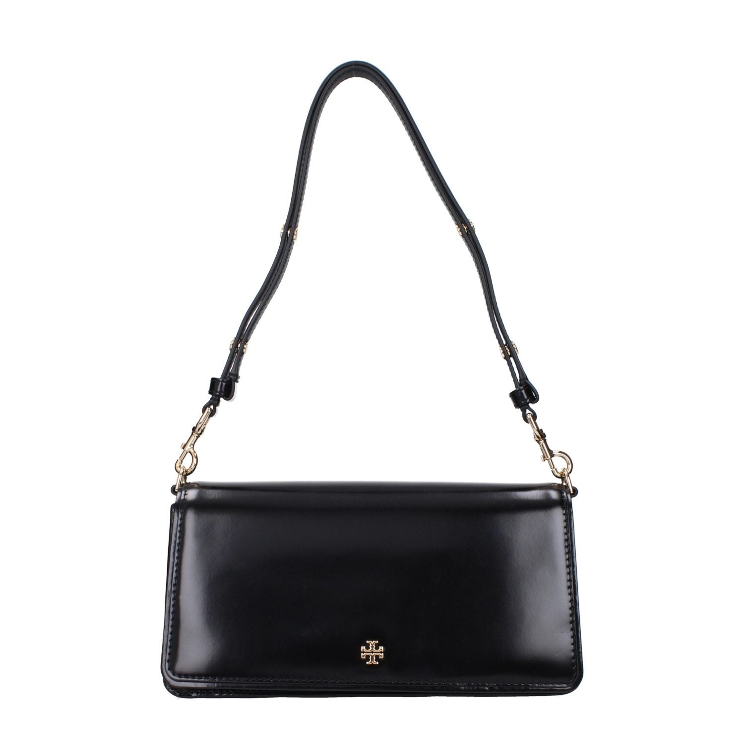 Tory Burch Black Leather Shoulder Bag