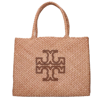 Tory Burch Pink Leather Shoulder Bag with front logo and removable inner clutch, MPN 146019267, product code F83633