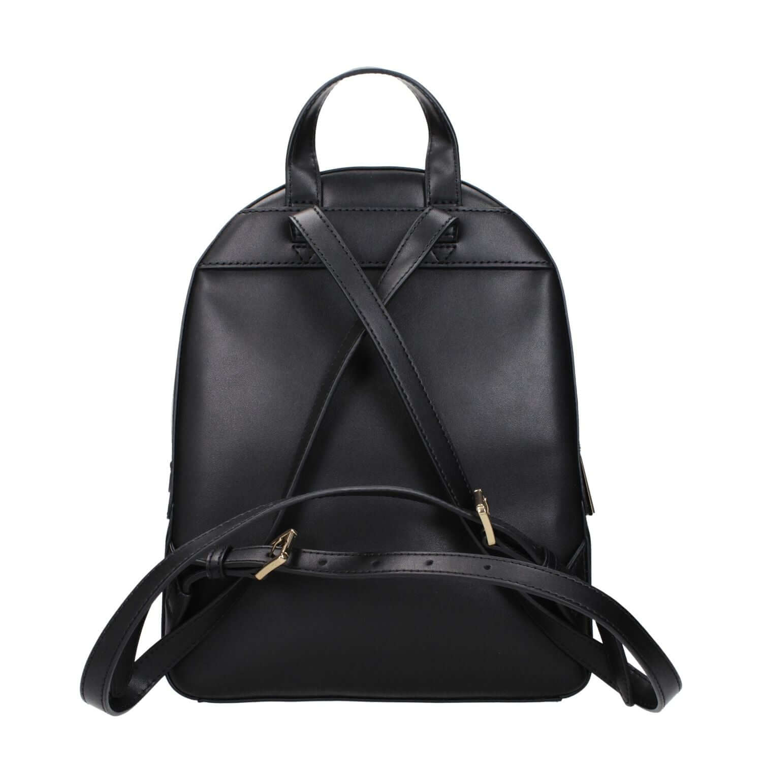 Michael Kors Black Leather Backpack