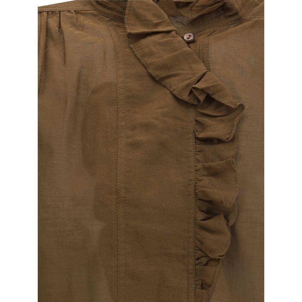 Front view with bag zipped and handles upright.
