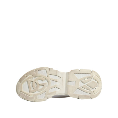 Dolce & Gabbana White Airmaster Low Top Men Sneakers Shoes