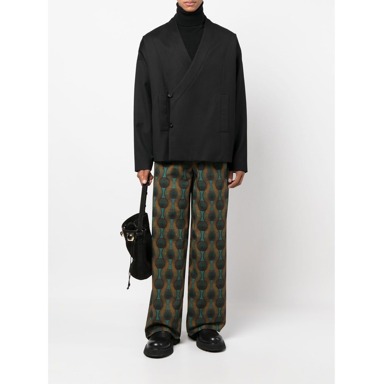 OZWALD BOATENG Trousers Orange Trousers