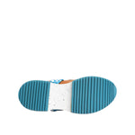 Dolce & Gabbana Multicolor Leather Low Top Sneakers Shoes