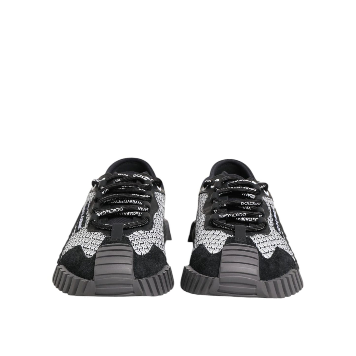 Dolce & Gabbana Multicolor Lace Up Low Top NS1 Sneakers Shoes