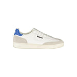 Blauer White Leather Men Sneaker