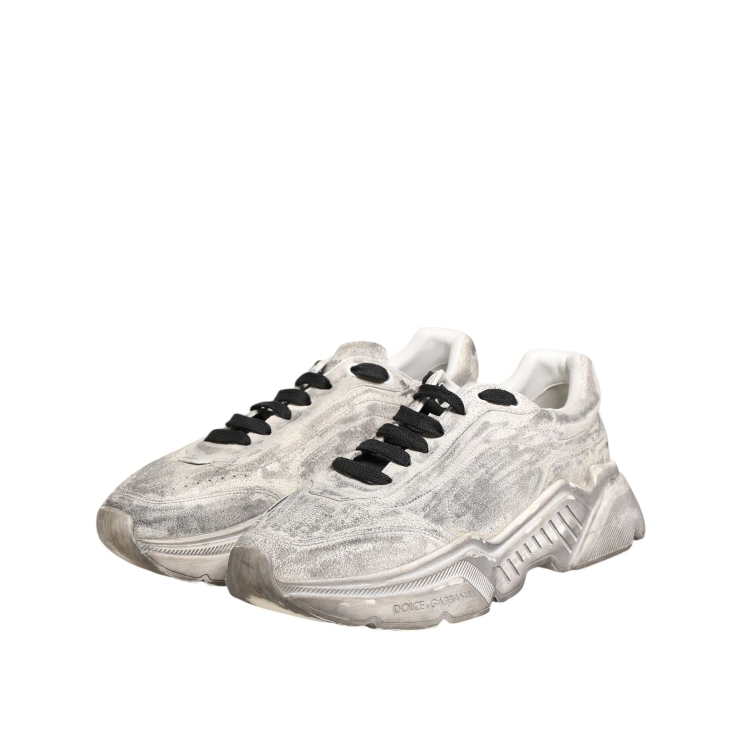 Dolce & Gabbana White Daymaster Low Top Men Sneakers Shoes