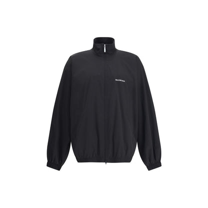 Balenciaga Black Polyester Shell Jacket