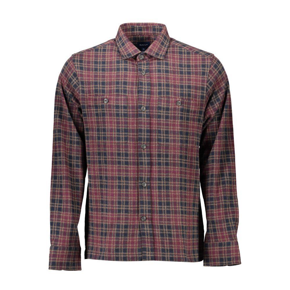 Gant Brown Cotton Shirt GA-8927-S