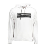 Cavalli Class White Cotton Sweater CA-11068-XXL
