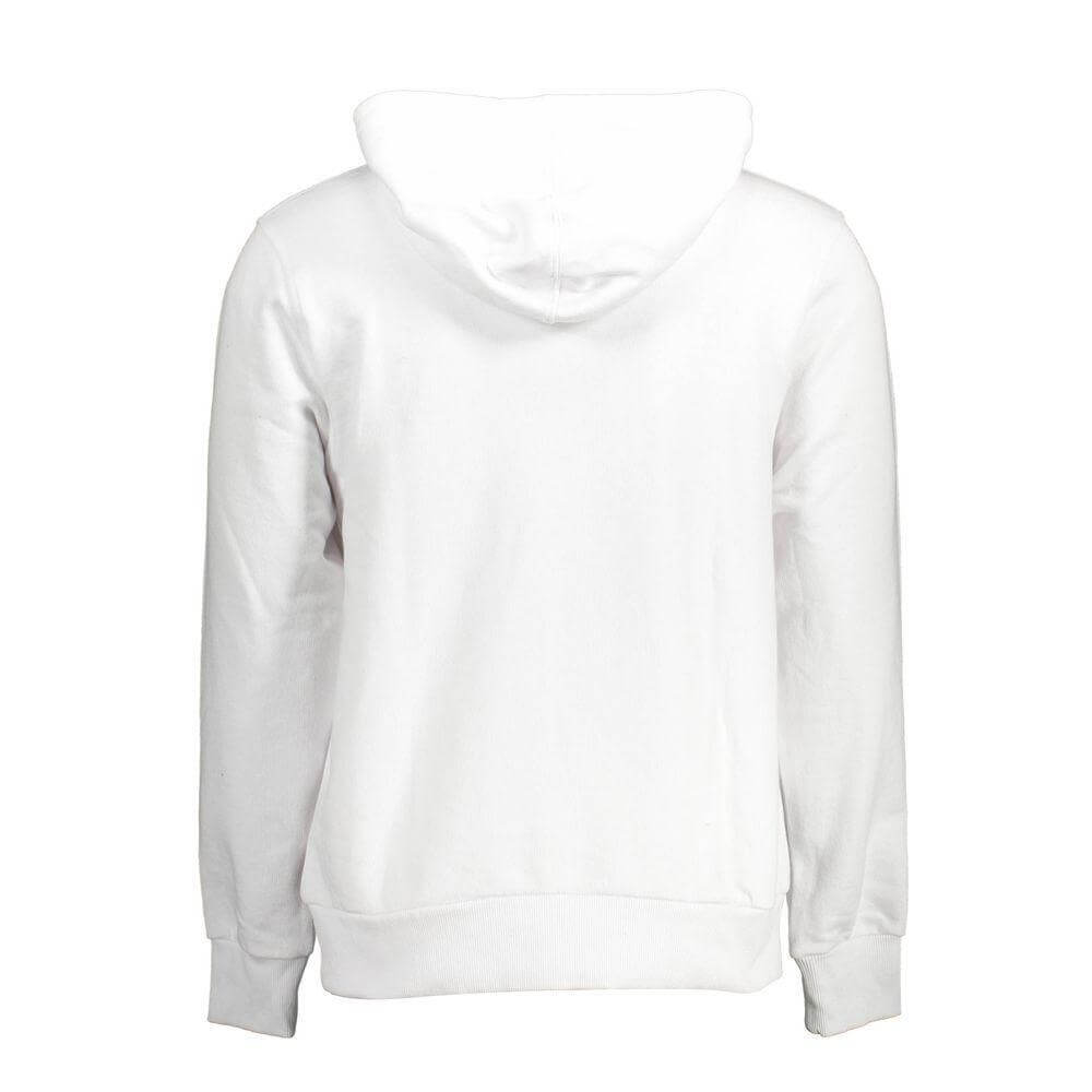 Cavalli Class White Cotton Sweater CA-11068-XXL
