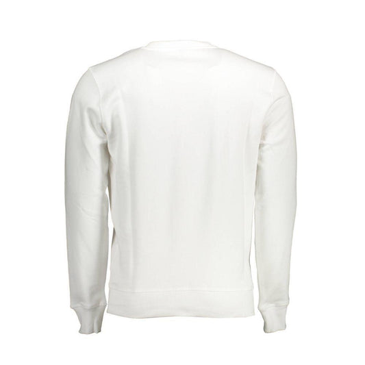 North Sails White Cotton Sweater NO-12580-M