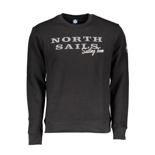 North Sails Black Cotton Sweater