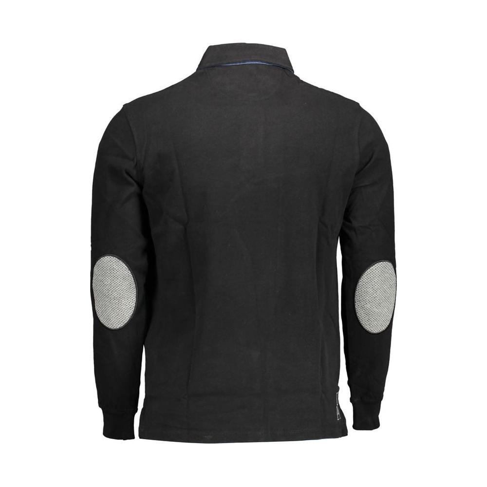 U.S. POLO ASSN. Black Cotton Polo Shirt