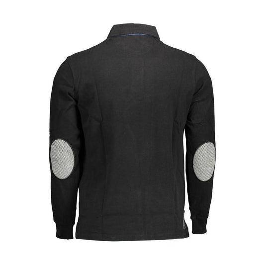 U.S. POLO ASSN. Black Cotton Polo Shirt