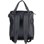 La Martina Blue Polyethylene Backpack