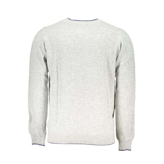 North Sails Gray Fabric Sweater
